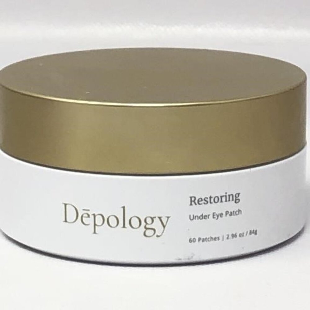 Depology Restoring Hydrogel Under Eye Patch | 60 Patches | Brightening Caffeine